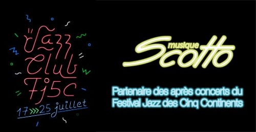 Scotto Musique Partenaire du festival jazz des cinq continents